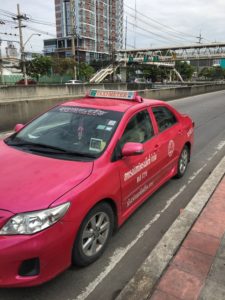 タイ タクシー 料金表,タイ タクシー メーター,タイ タクシー 時間